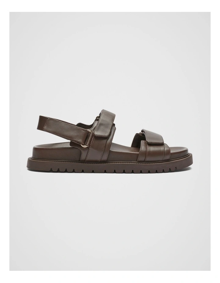 Mila Sandal in Affogato image 1