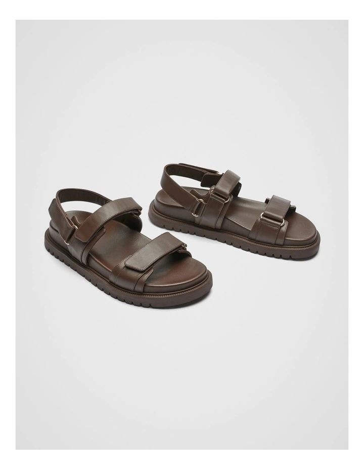 Mila Sandal in Affogato image 3