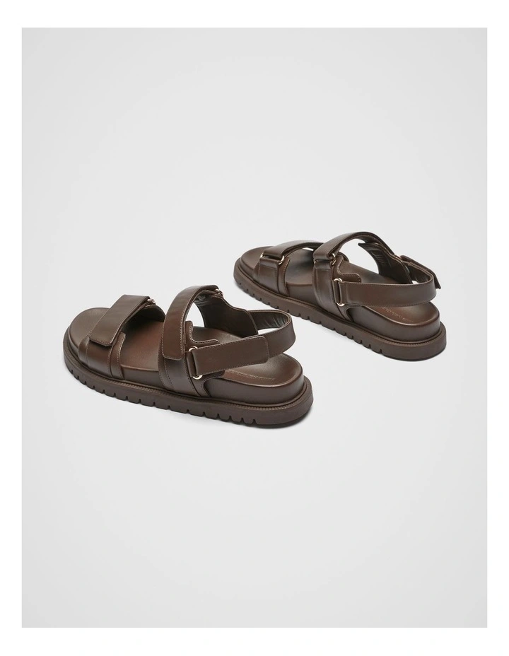 Mila Sandal in Affogato image 5