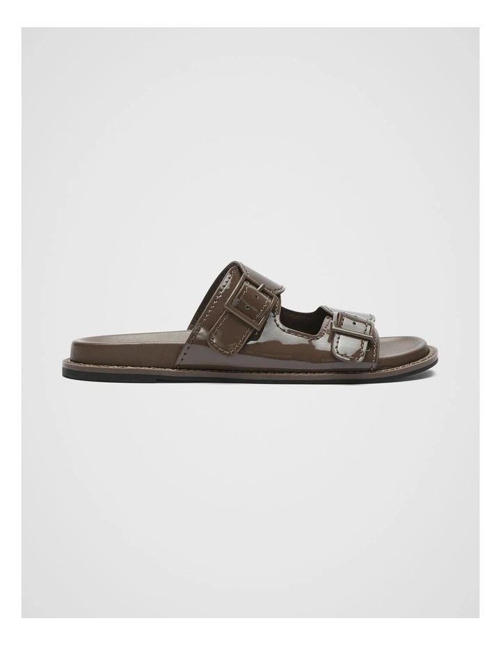 Eloise Patent Slide in Affogato image 1