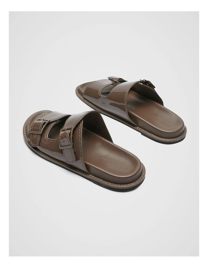 Eloise Patent Slide in Affogato image 4