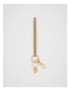 Soft Wrist Letter Strap in Gold/Beige