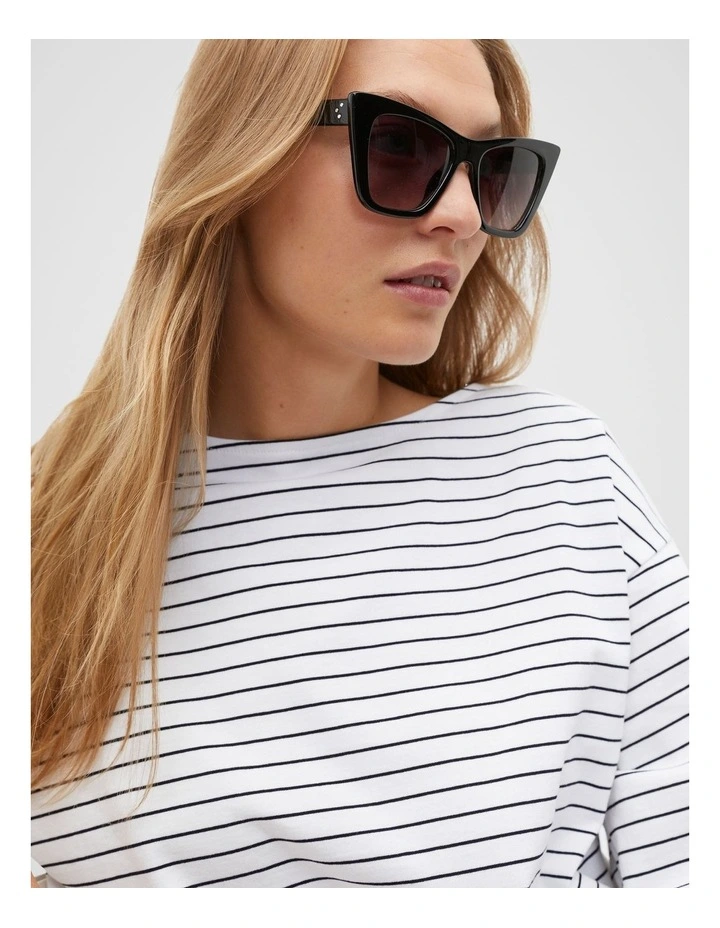 Seed Heritage Paola Designer Catseye in Black MYER