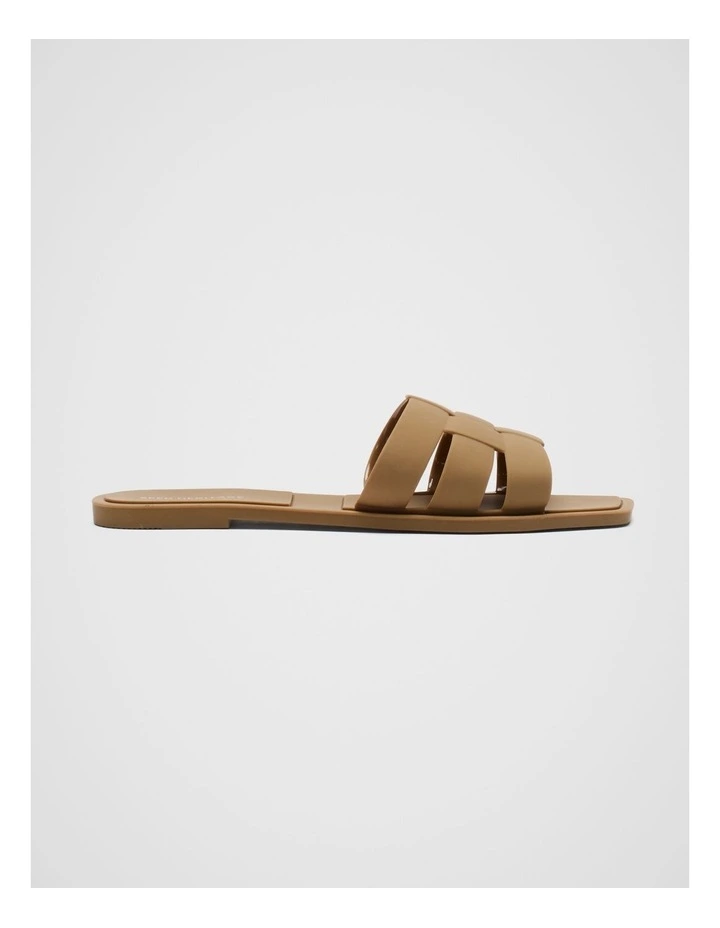 Woven Moulded Slide in Cinnamon Spice image 1