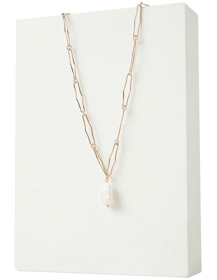 Seed Heritage Delicate Link Pearl Gold 