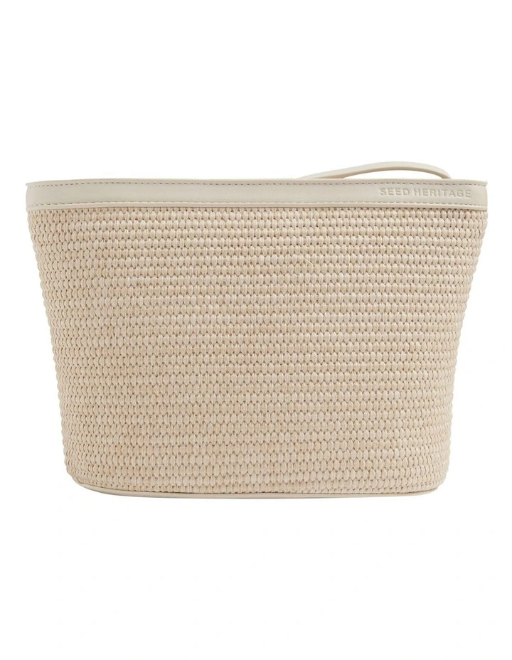 Seed Beauty Bag in Stone image 1