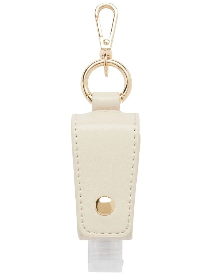 Sanitiser Keyring in Stone image 1