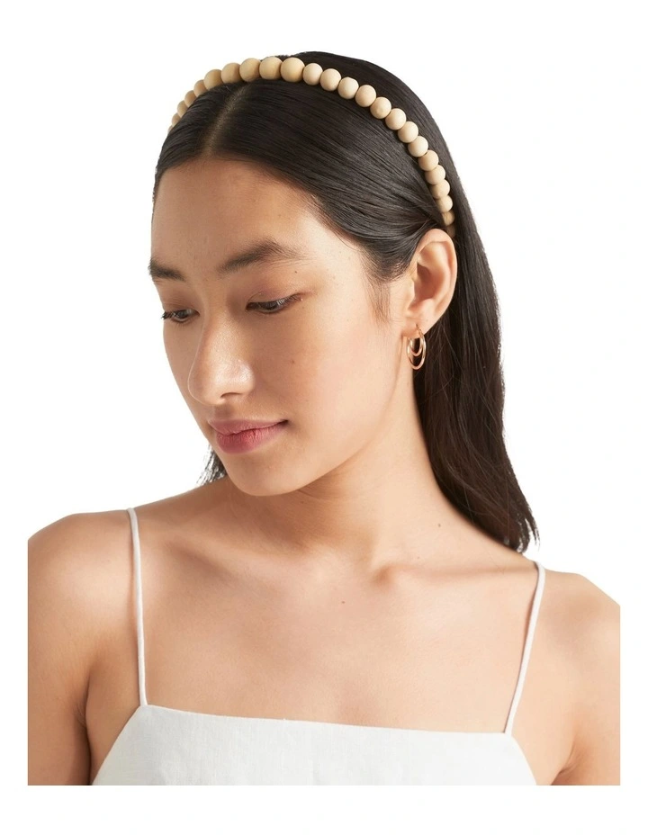 Wood Ball Headband image 2