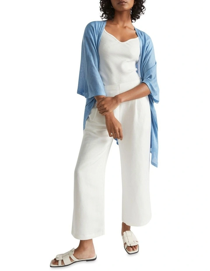 Fine Knit Poncho image 1