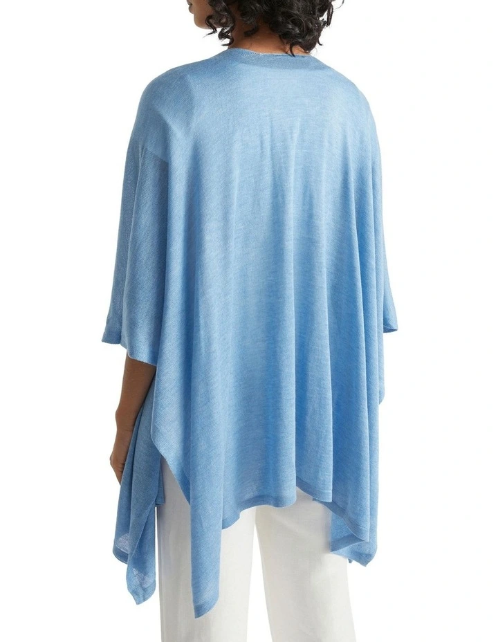 Fine Knit Poncho image 2