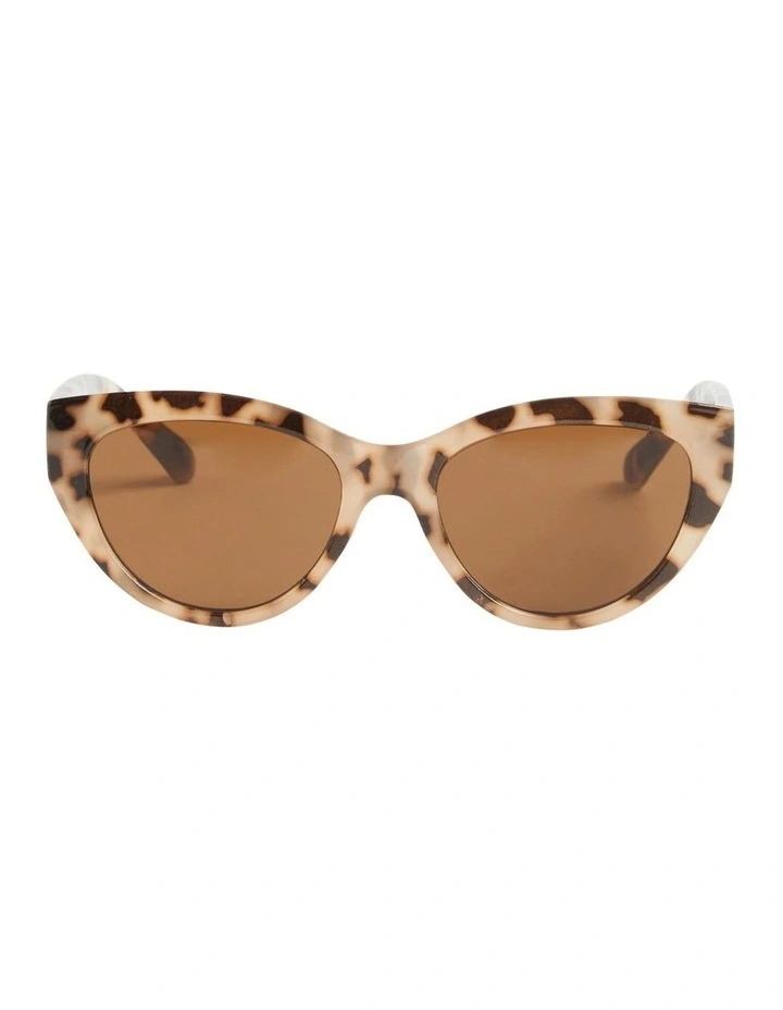 Gigi Cateye Sunglasses in Cream image 1