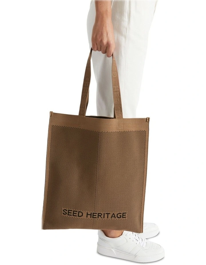 Knitted Logo Tote image 2