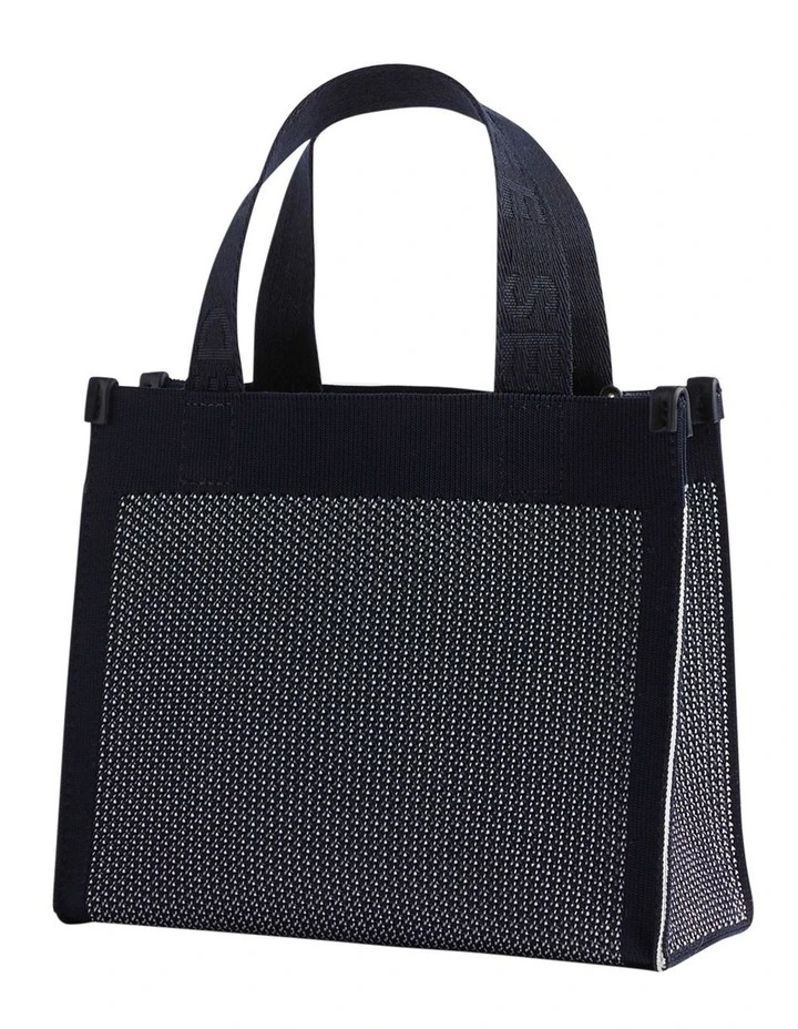 Knitted Micro Tote in Midnight Sky image 3