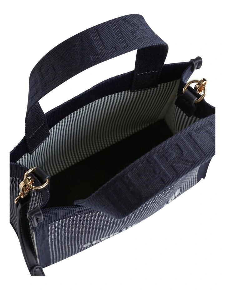 Knitted Micro Tote in Midnight Sky image 5