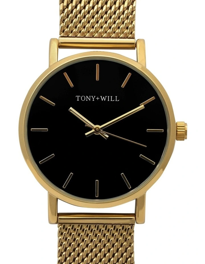 Small Classic Watch in Gold image 1
