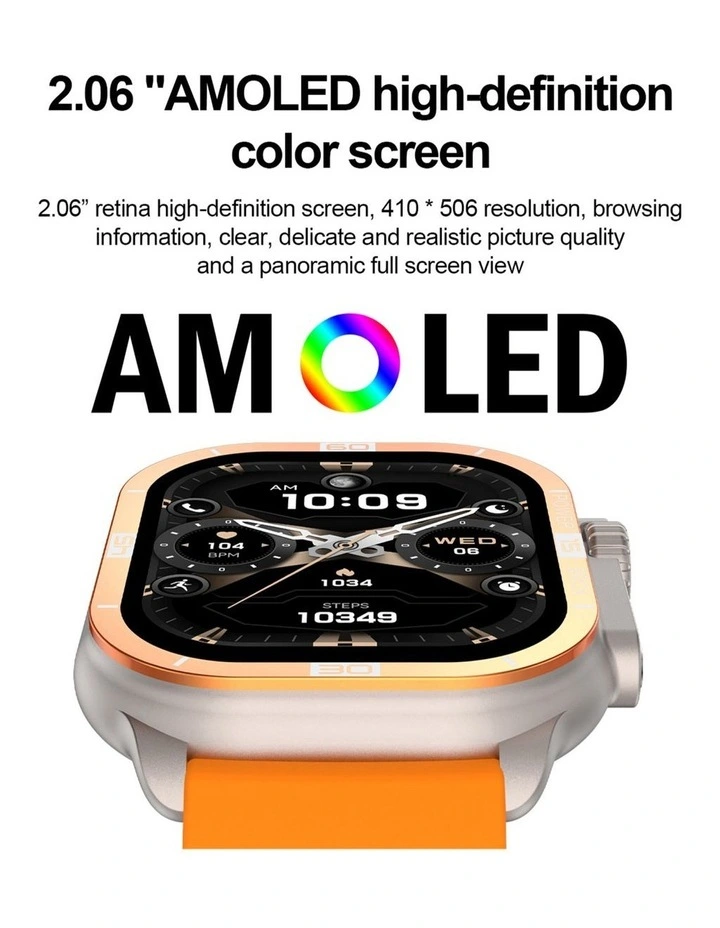 Tony Will Smart Watch in Black image 4