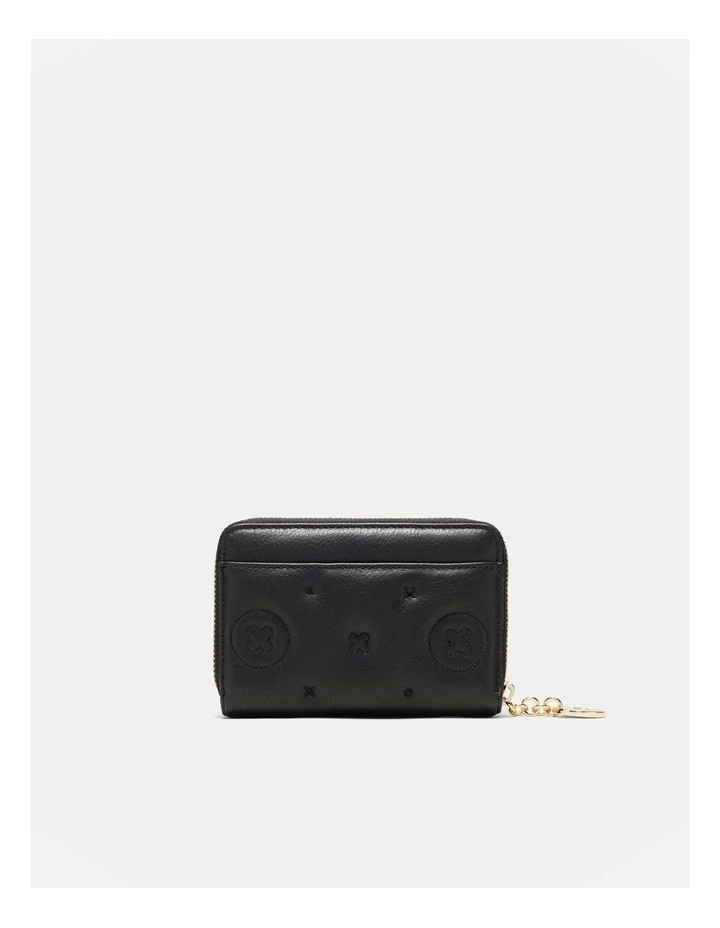 Flashback Leather Medium Wallet in Black image 2