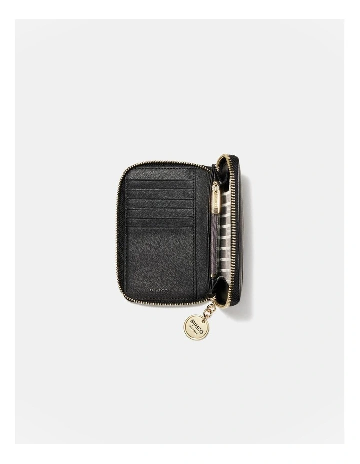 Flashback Leather Medium Wallet in Black image 4