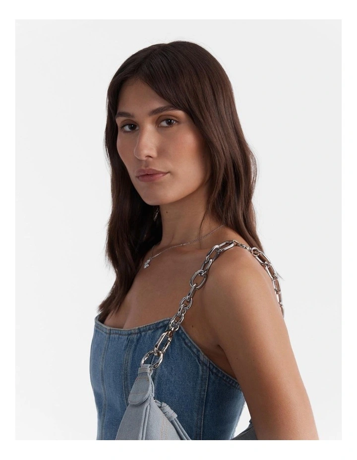 Mix It Up Shoulder Bag Strap in Silver image 3