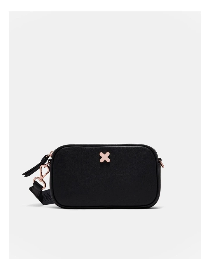 Hendrix Pouch Gift Set in Black/Rose Gold image 3