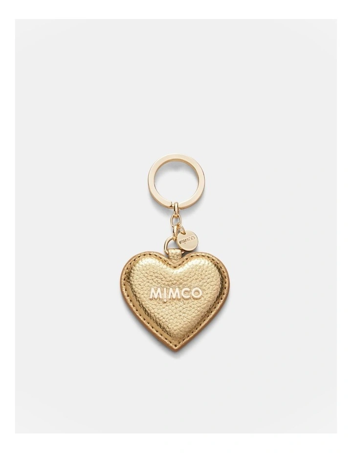 Heart Keyring Gift Box in Light Gold image 1
