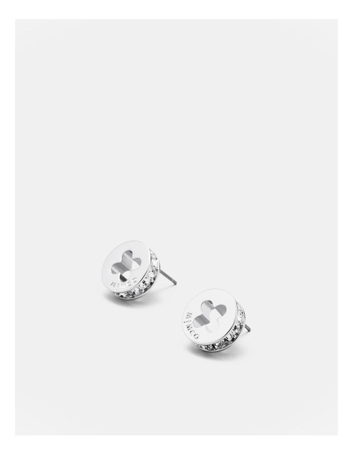 Revive Stud Earrings in Silver image 3