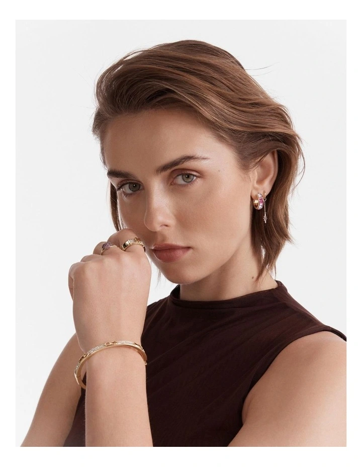 Sante Fe Hoop Earrings in Sweet Pink image 5