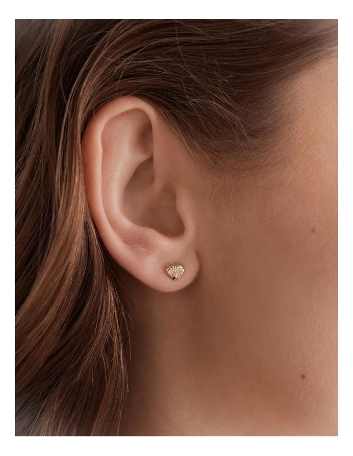 Miami Stud Earrings Set in Gold image 6