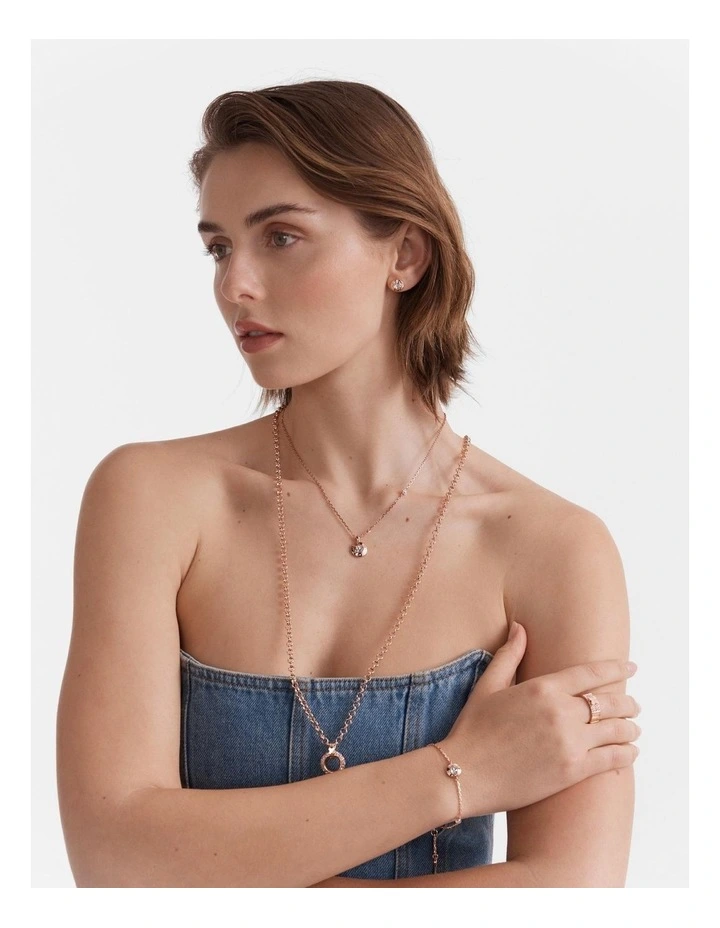 Enliven Necklace in Rose Gold image 4