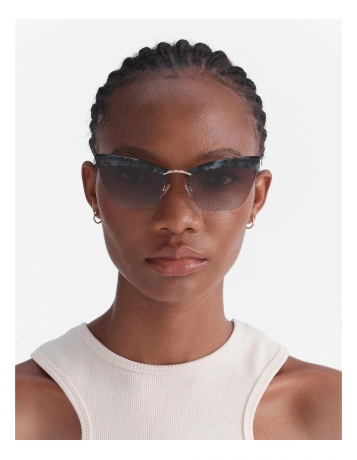 Espanola Sunglasses in Tropic Green image 4