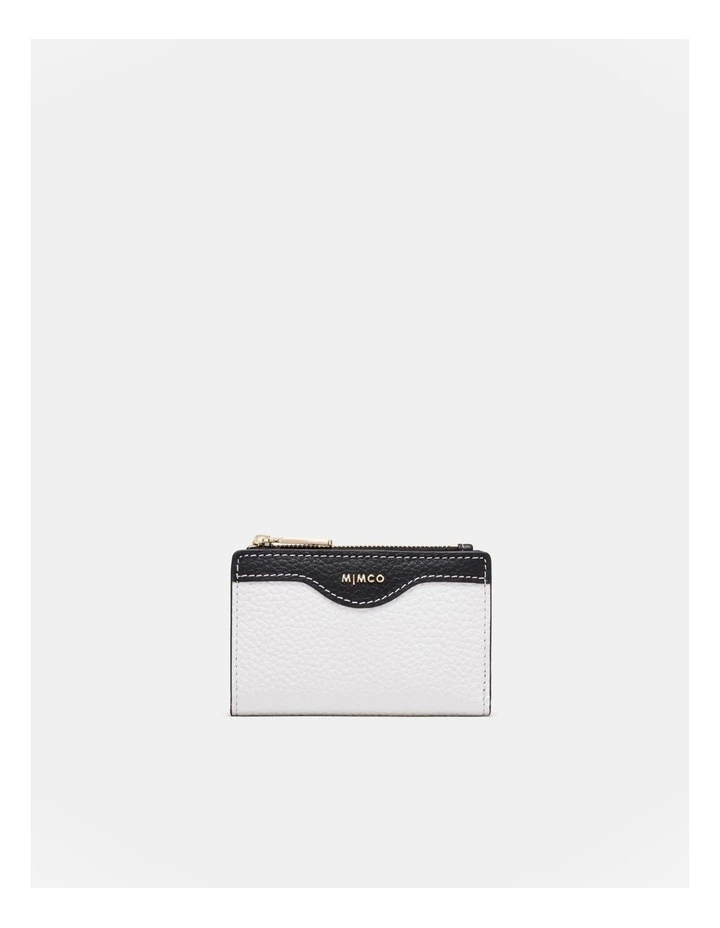 Jett Wallet in White/Black image 1