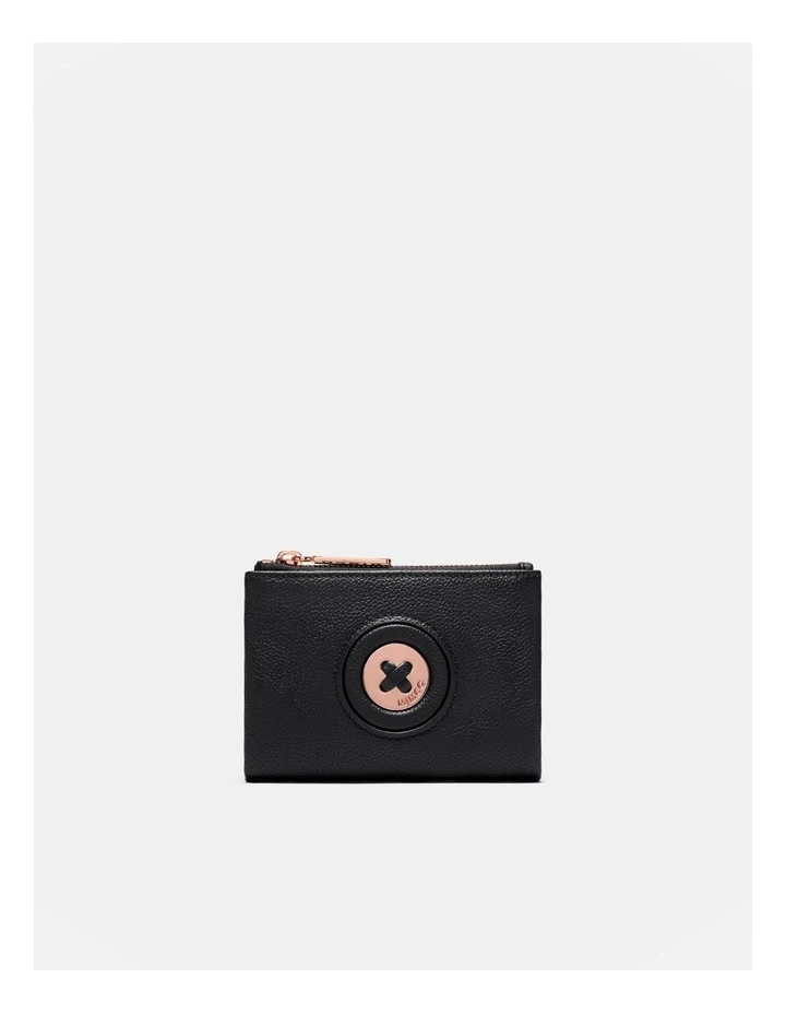 Mim-mazing Medium Wallet in Black/Rose Gold image 1