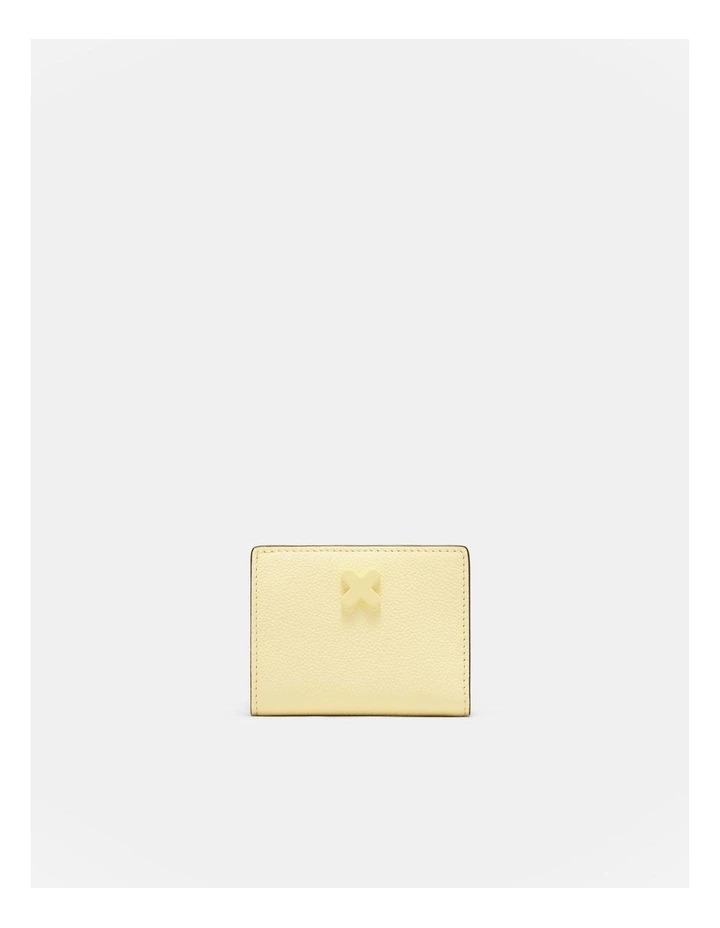 Hendrix Card Wallet in Lemon Crush image 1
