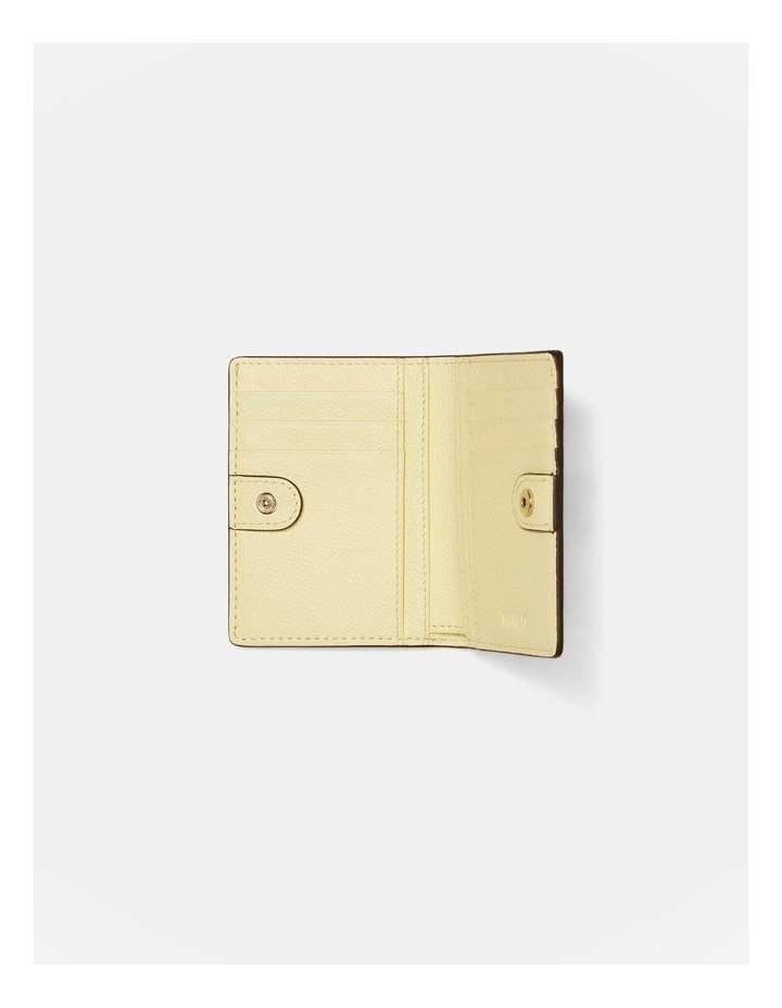 Hendrix Card Wallet in Lemon Crush image 4