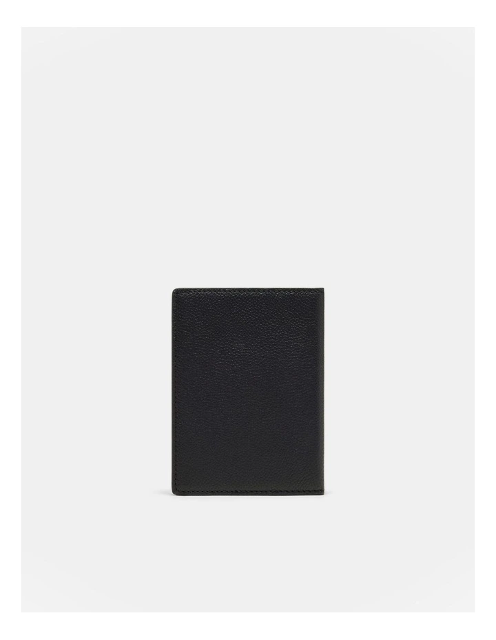 Hendrix Passport Holder in Black/Rose Gold image 2