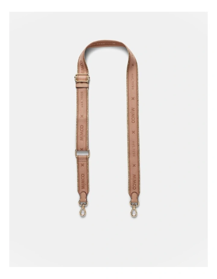 Mim 96 Webbing Bag Strap in Almond image 1
