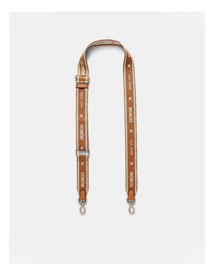 Mim 96 Webbing Bag Strap in Caramel image 1