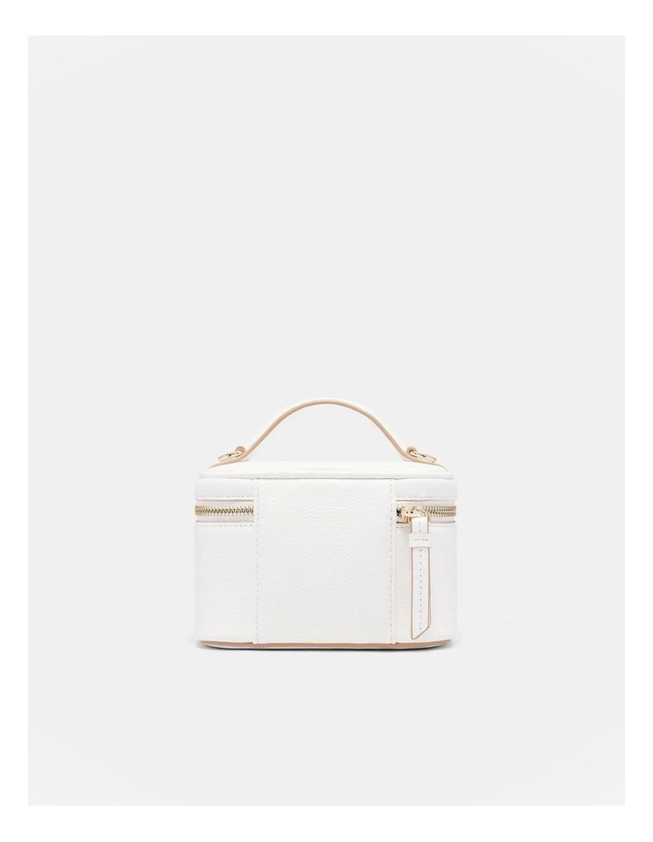 Hendrix Cosmetic Bag in White image 3