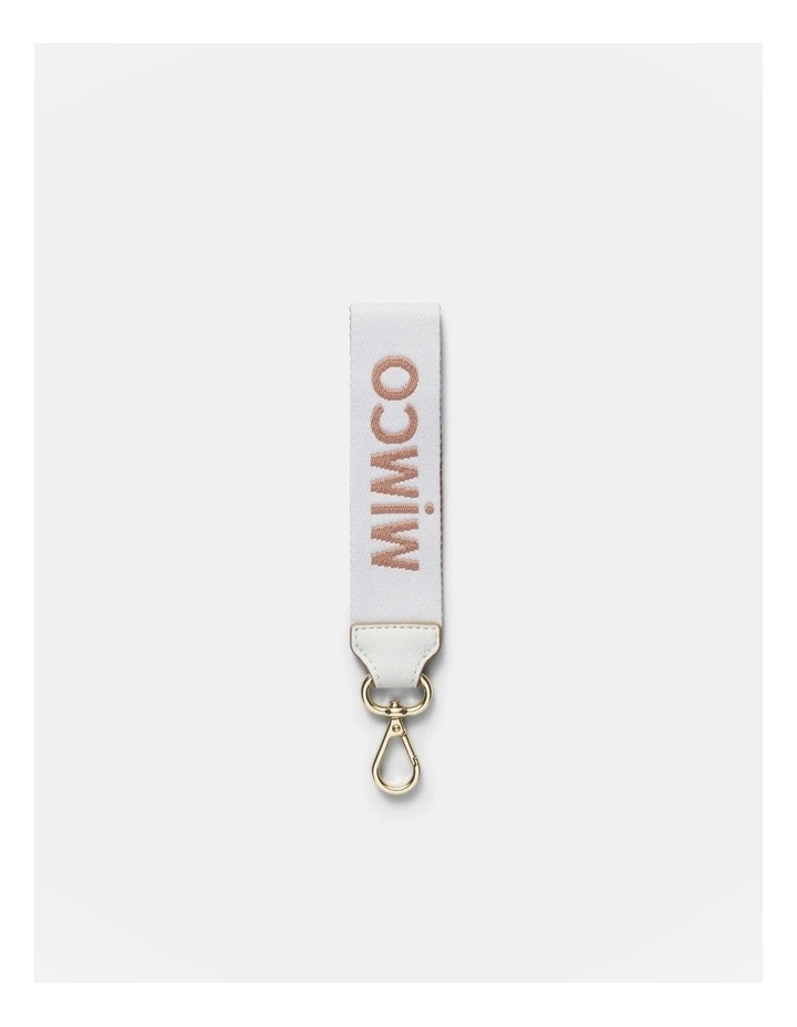 Webbing Wrist Strap in White image 1