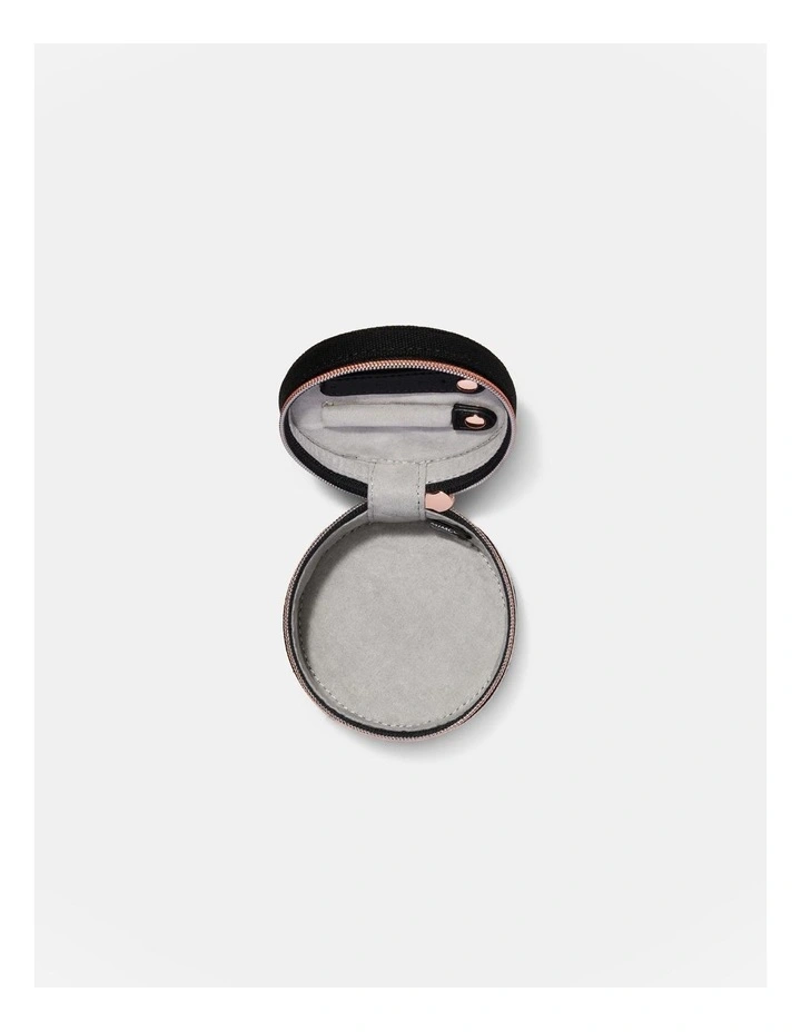 Stevie Jewellery Case in Black/White image 5