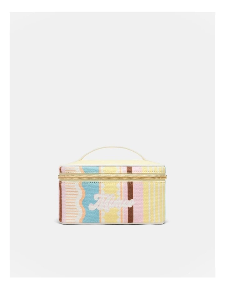 Stevie Cosmetic Bag in Miami Print image 1