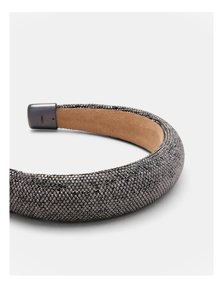 Dazzle Headband in Gunmetal image 2