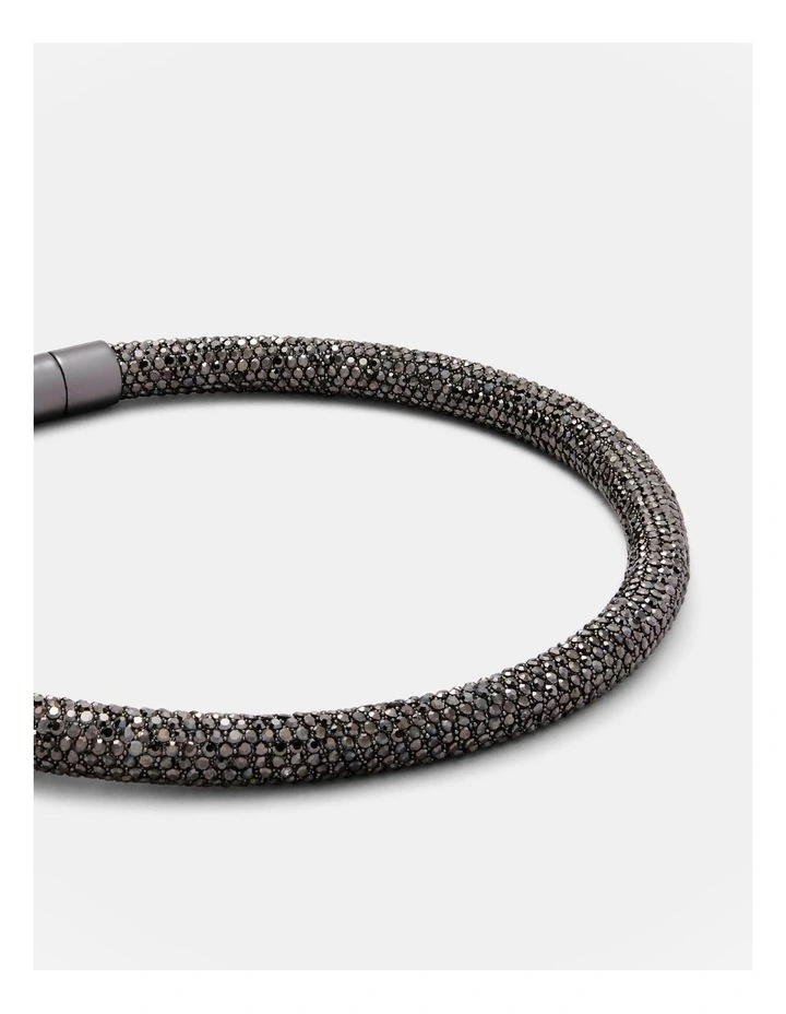 Dazzle Choker Necklace in Gunmetal image 2
