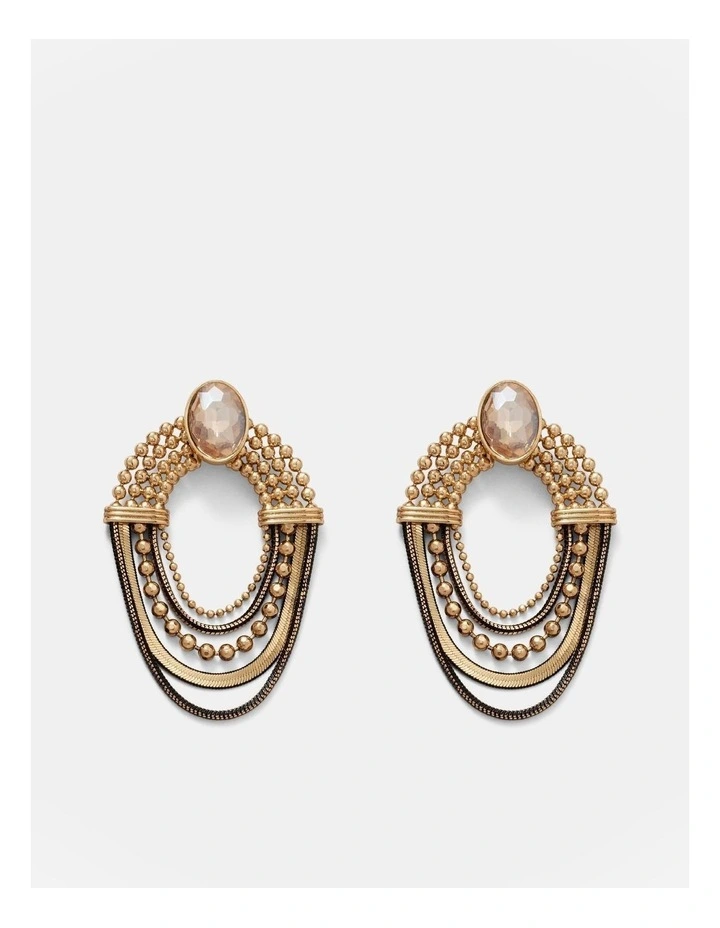 Adventure Earrings in Gold image 1