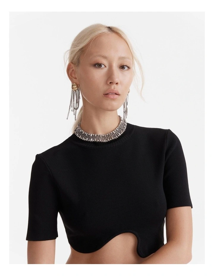 Mimco Exploration Statement Earrings In Gold MYER