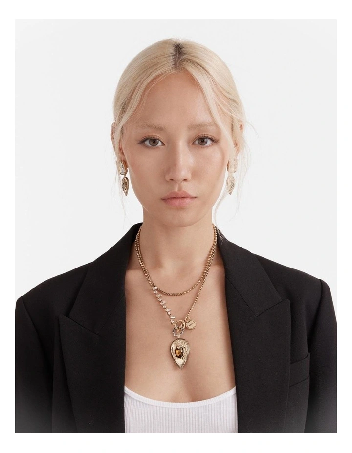 Adventure Pendant Necklace in Gold image 2