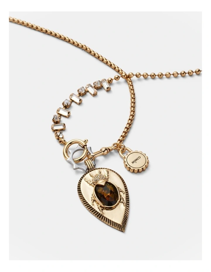 Adventure Pendant Necklace in Gold image 3