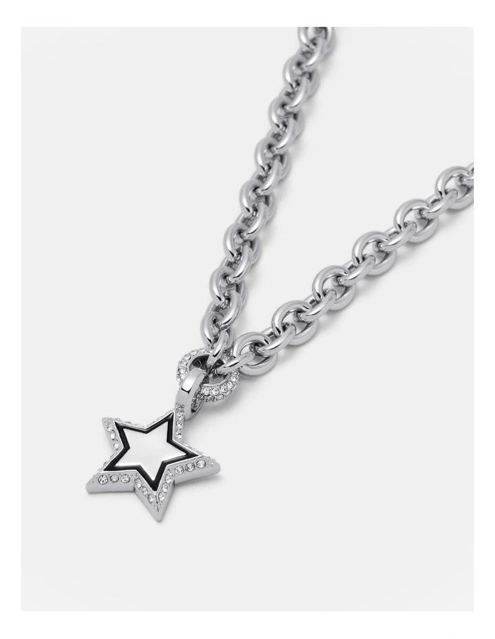 Cosmos Necklace in Silver image 3