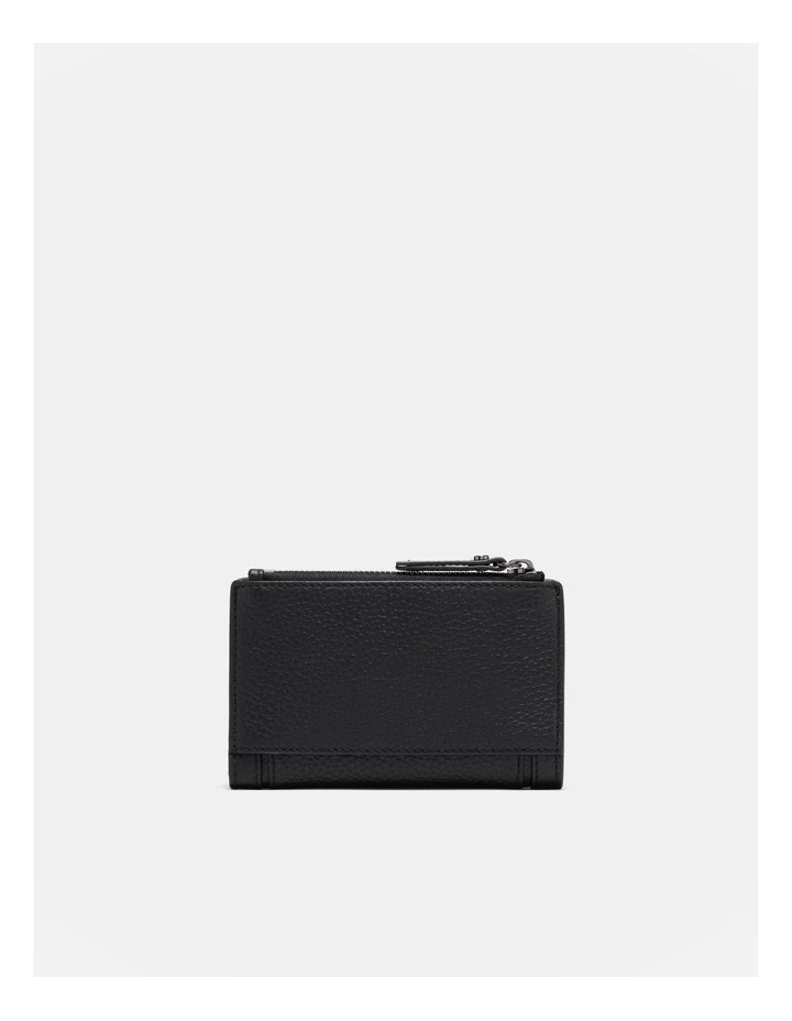 Orbit Medium Fold Wallet in Black Gunmetal image 2