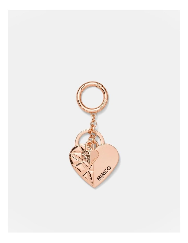 Amore Keyring in Rose Gold image 1